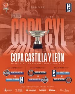 Zamora vuelve a ser el epicentro del baloncesto autonómico con la Copa de Castilla y León 2026